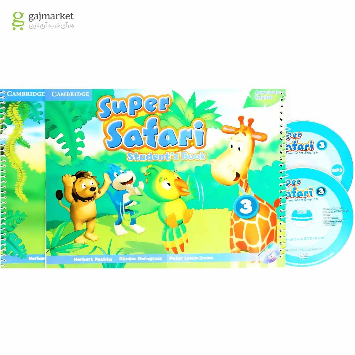 تصویر از American Super Safari 3 Student's Book + Workbook