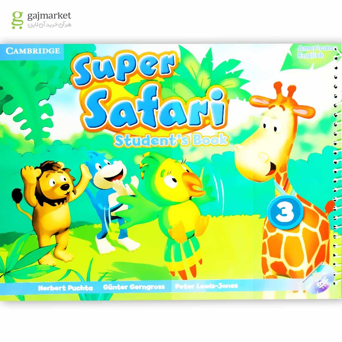 تصویر از American Super Safari 3 Student's Book + Workbook