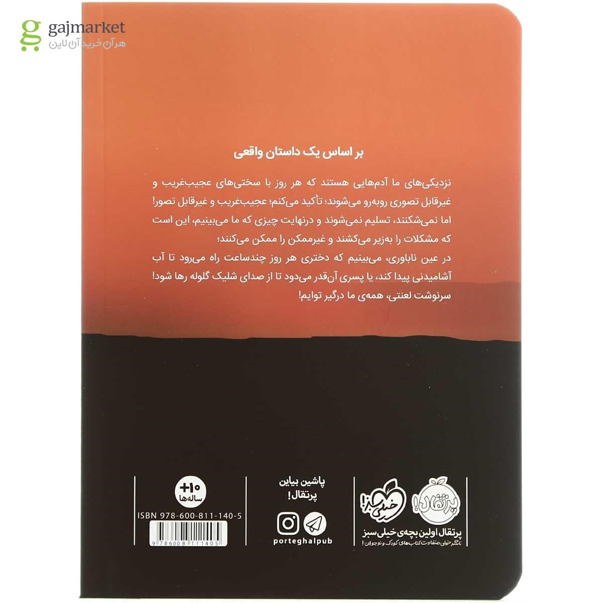 تصویر از کتاب یک پیاده روی طولانی تا آب