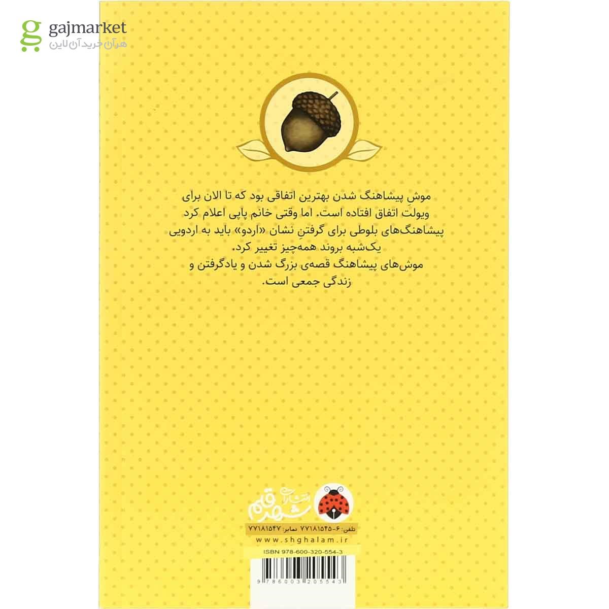 تصویر از کتاب موش های پیشاهنگ در اردو مجموعه موش های پیشاهنگ