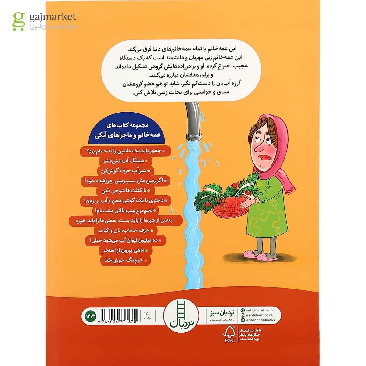 تصویر از کتاب با کتلت ها شوخی نکن مجموعه عمه خانم و ماجراهای آبکی