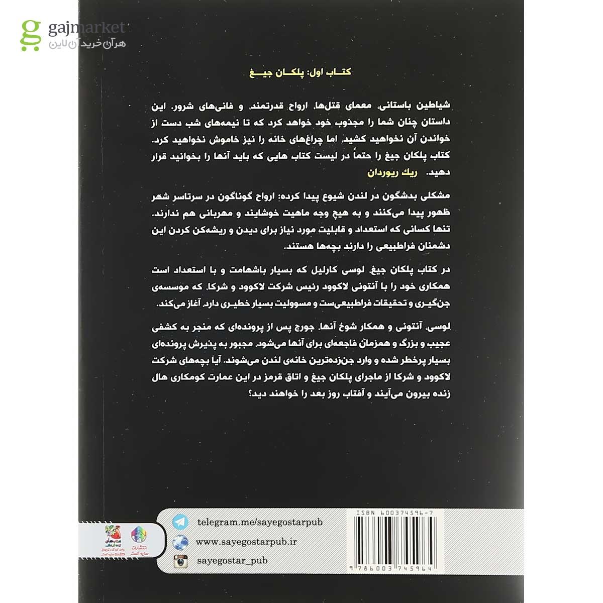 تصویر از کتاب پلکان جیغ مجموعه لاکوود و شرکا جلد 1