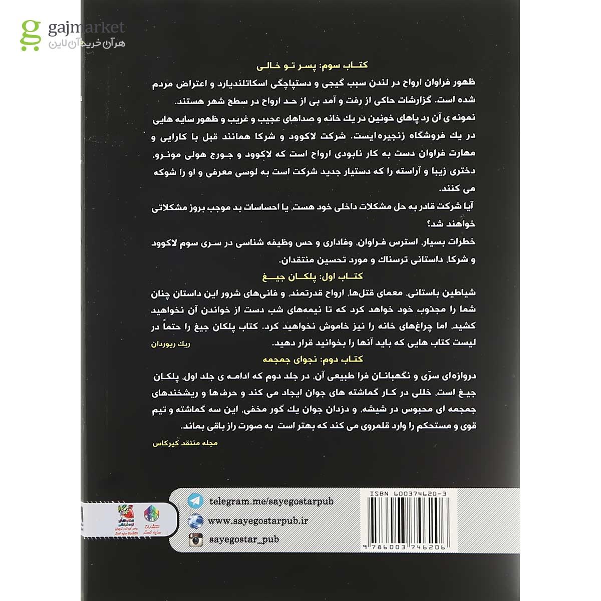 تصویر از کتاب پسر تو خالی مجموعه لاکوود و شرکا جلد 3