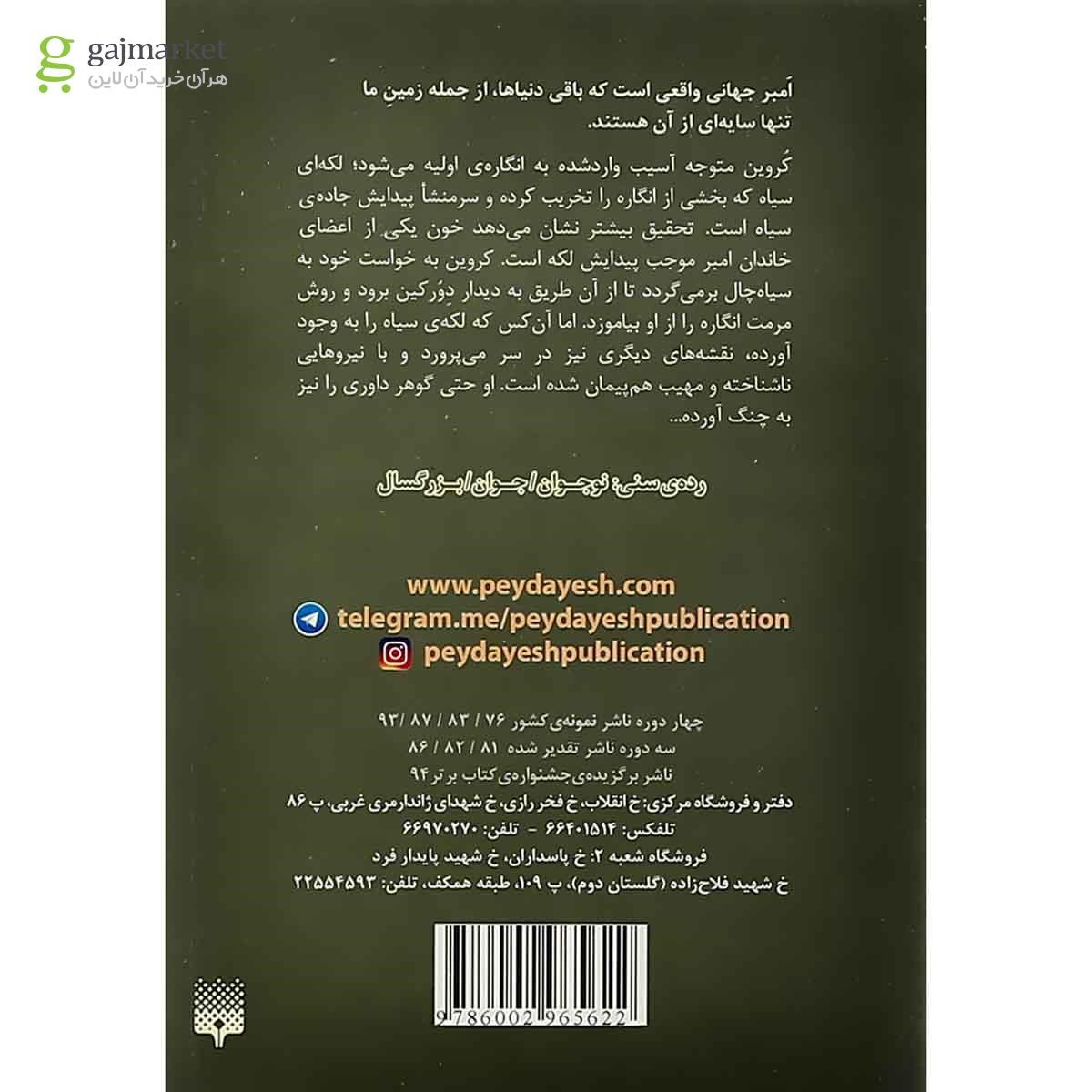 تصویر از کتاب دست آبه ران مجموعه افسانه امبر جلد 4