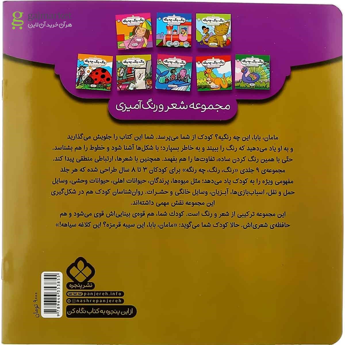 تصویر از کتاب میوه ها مجموعه رنگ رنگ چه رنگه جلد 6