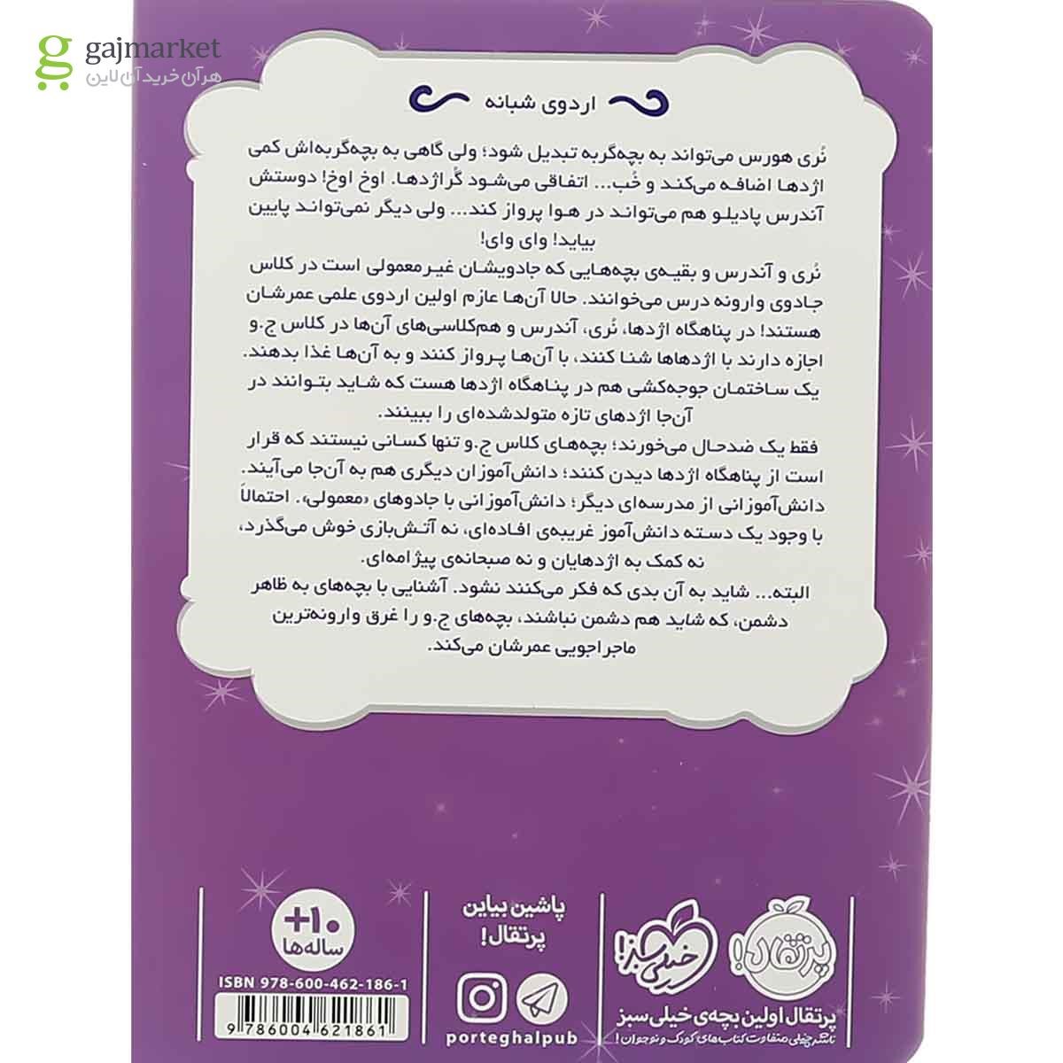 تصویر از کتاب اردوی شبانه مجموعه جادوی چپکی جلد 4