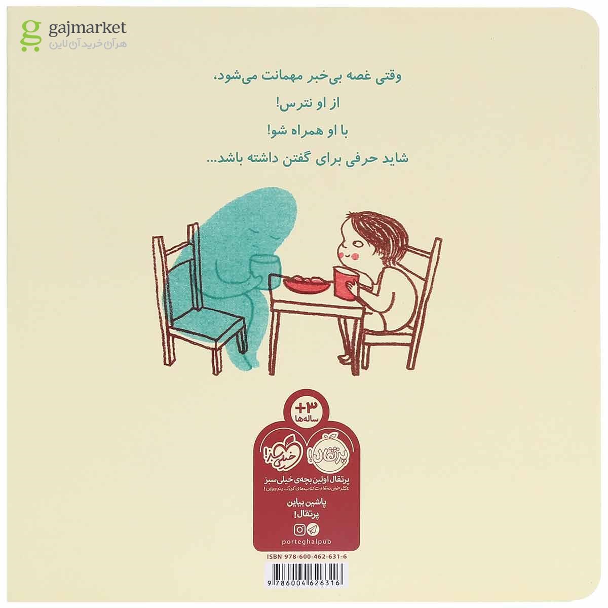 تصویر از کتاب مهمانی به نام غصه 