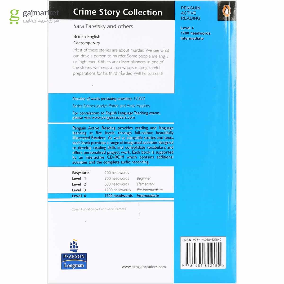 تصویر از Crime Story Collection Penguin Active Reading Level 4