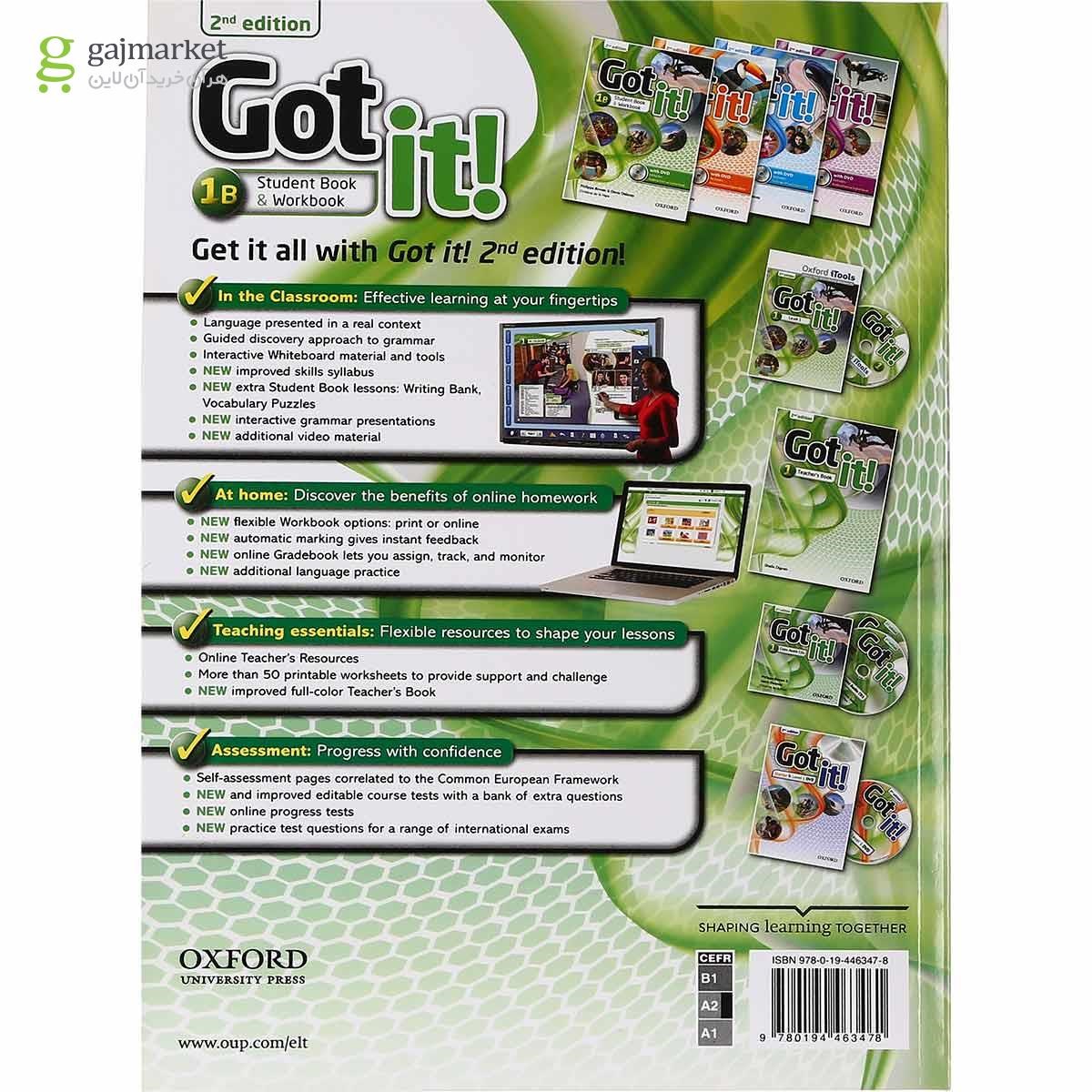 تصویر از Got It 1B Second Edition Student's Book + Workbook