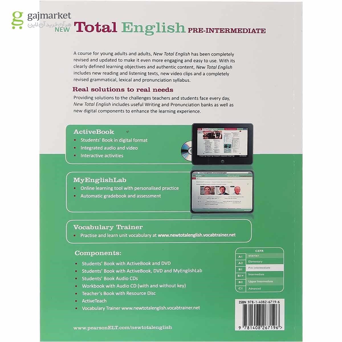 تصویر از New Total English Pre-Intermediate Student's Book + Workbook
