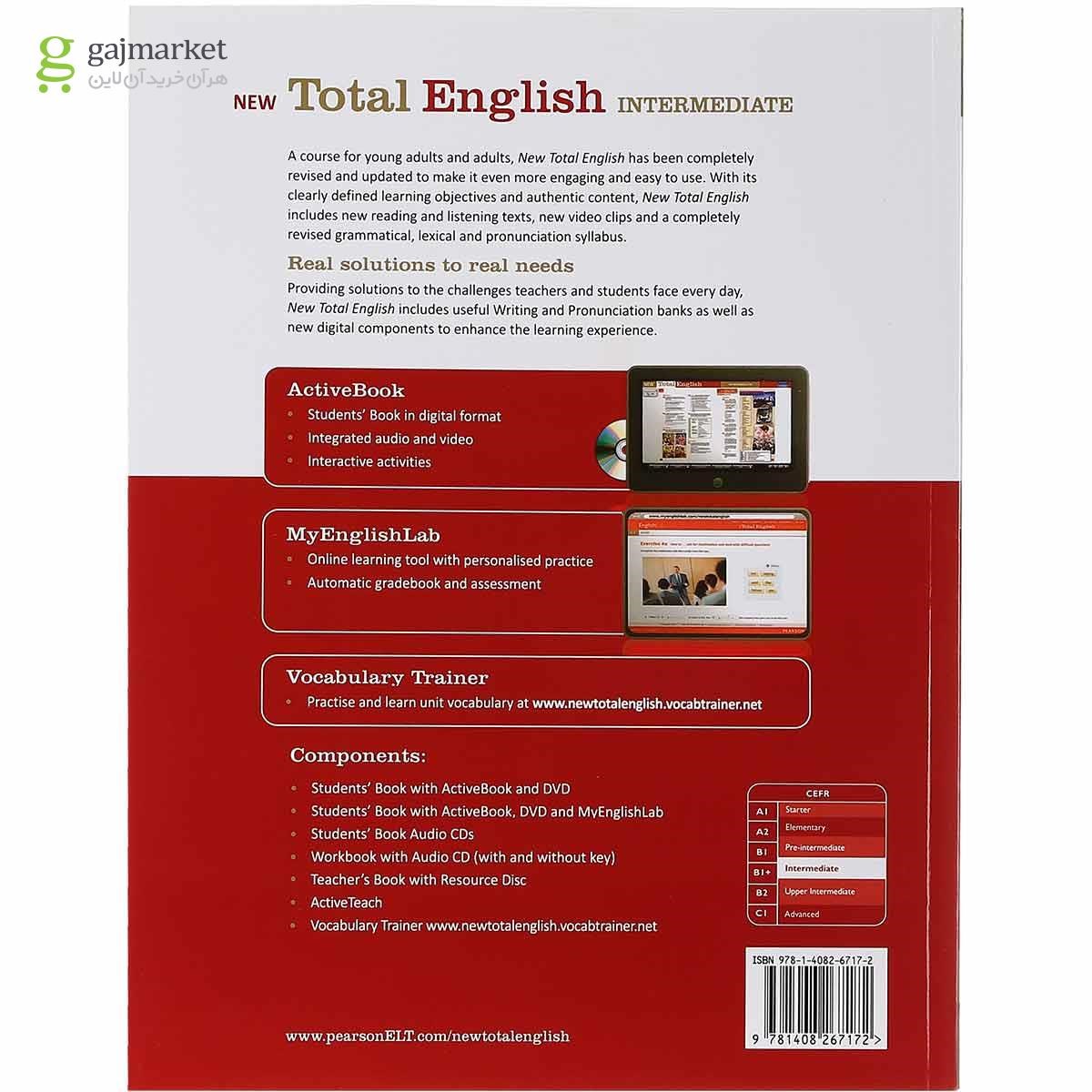 تصویر از New Total English Intermediate Student's Book + Workbook