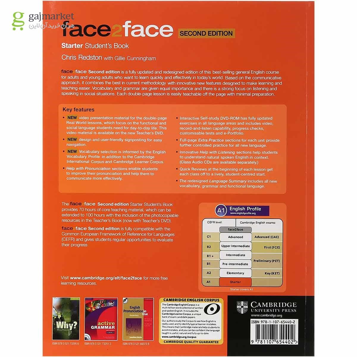 تصویر از Face2Face Starter Second Edition Student's Book + Workbook