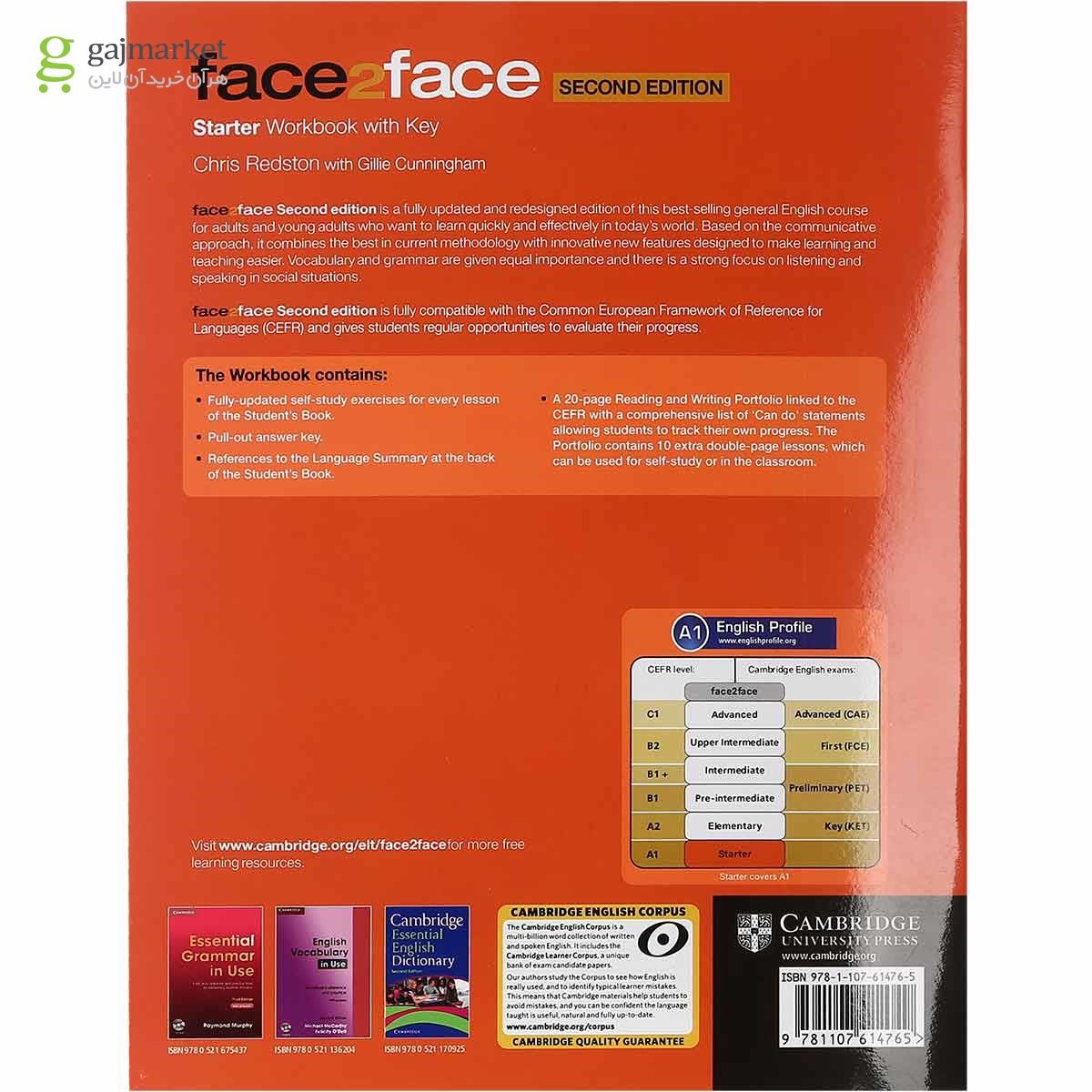 تصویر از Face2Face Starter Second Edition Student's Book + Workbook