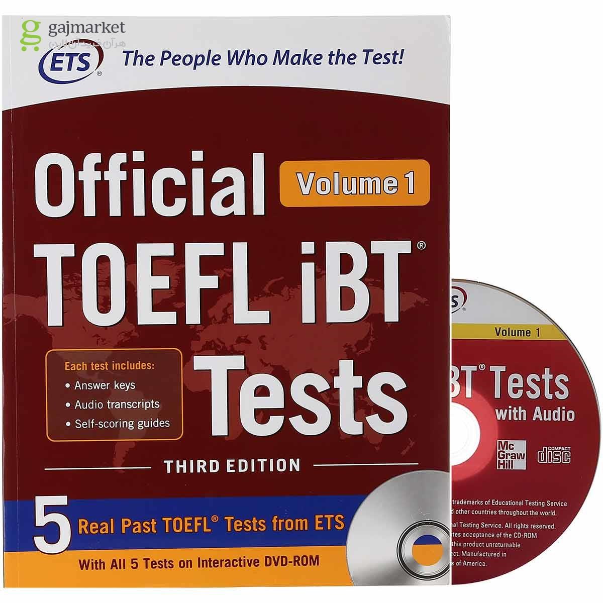 تصویر از Official TOEFL iBT Tests Third Edition Volume 1
