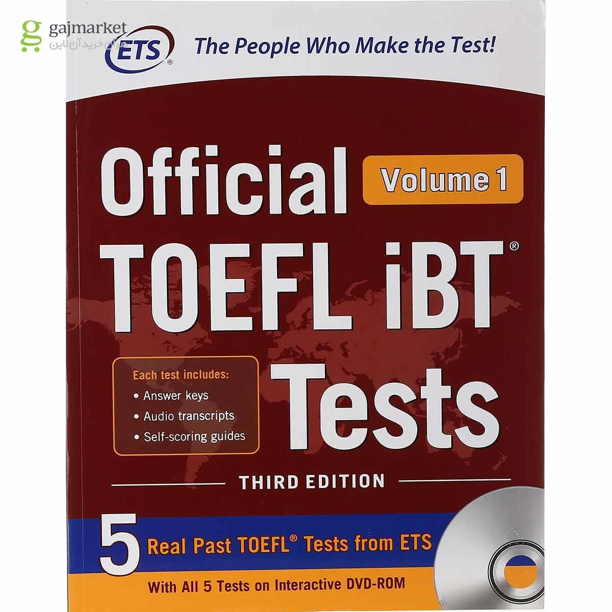 تصویر از Official TOEFL iBT Tests Third Edition Volume 1