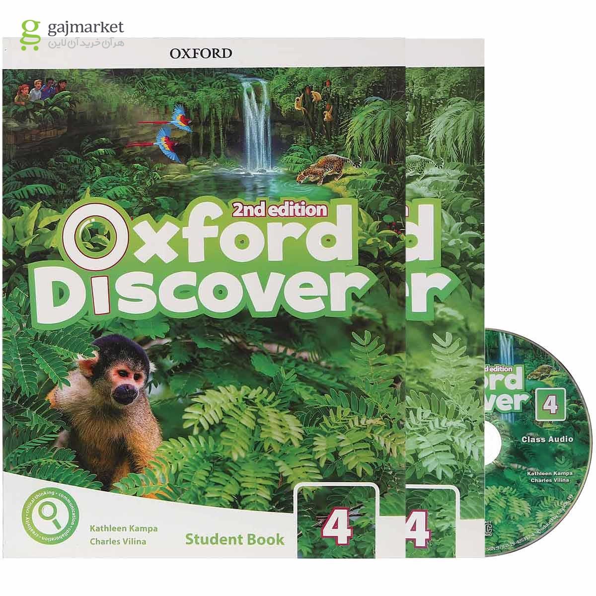 تصویر از Oxford Discover 4 Second Edition Student Book + Workbook
