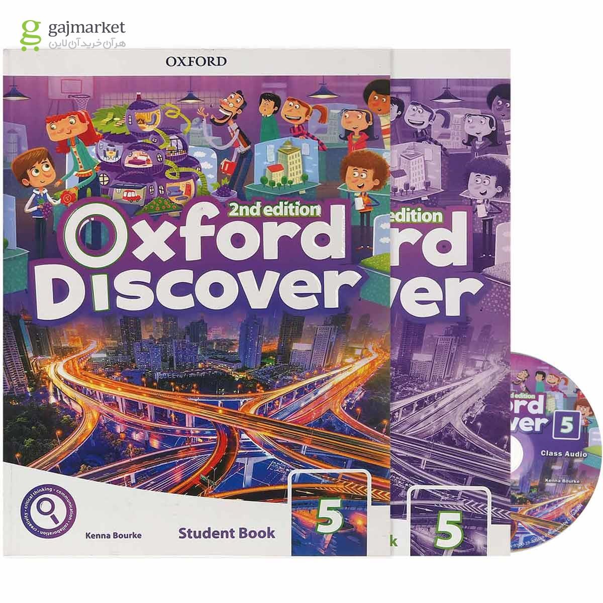 تصویر از Oxford Discover 5 Second Edition Student Book + Workbook