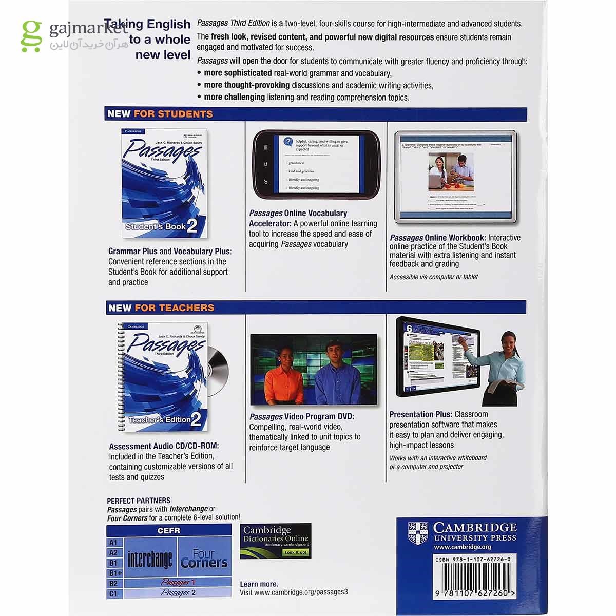 تصویر از Passages 2 Third Edition Student's Book + Workbook