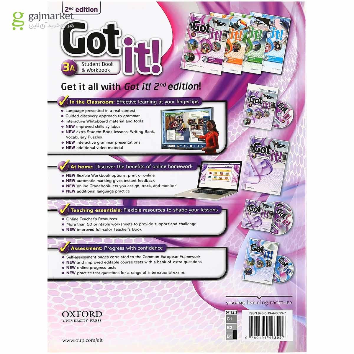 تصویر از Got It 3A Second Edition Student's Book + Workbook