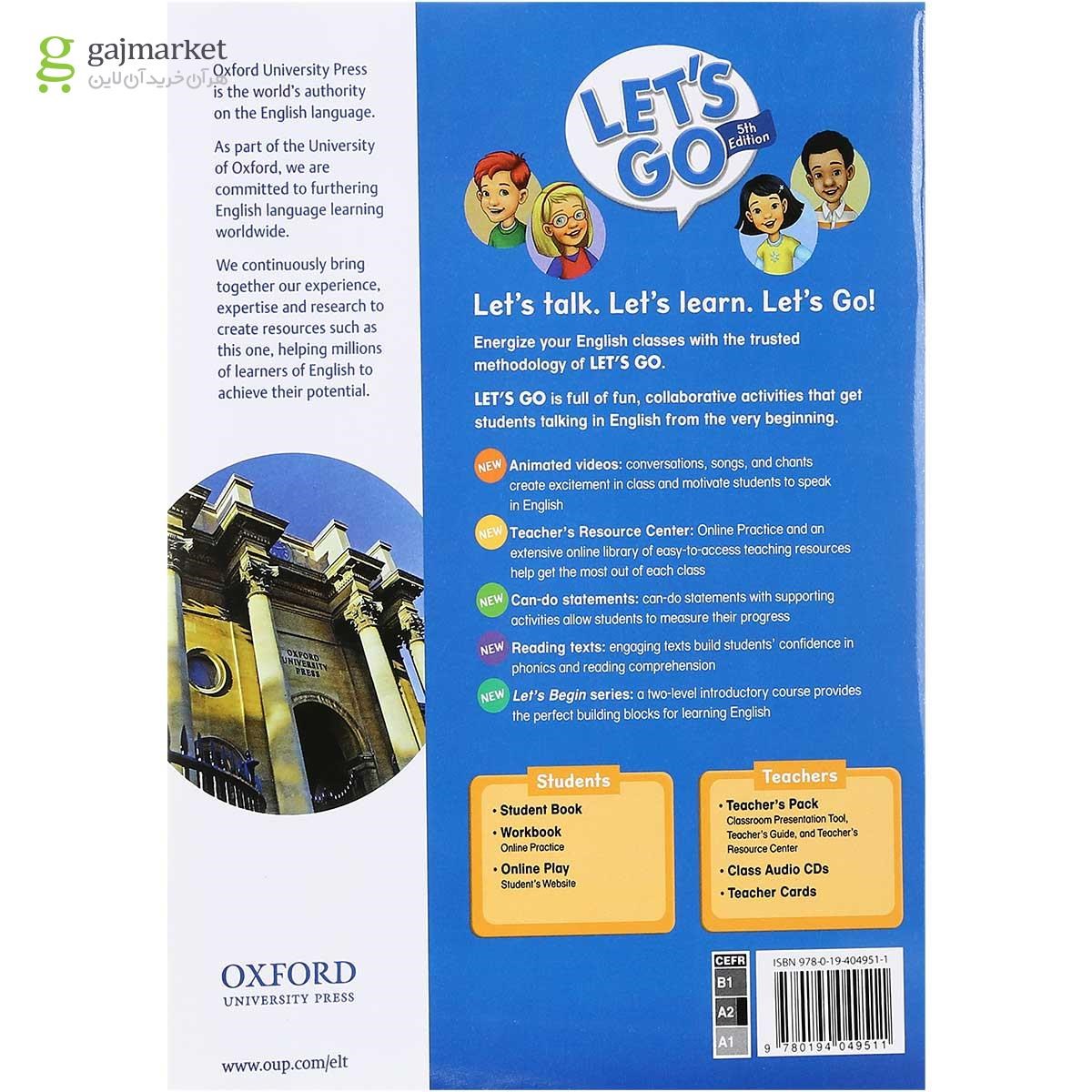 تصویر از کتاب Lets Go 3 Fifth Edition Workbook