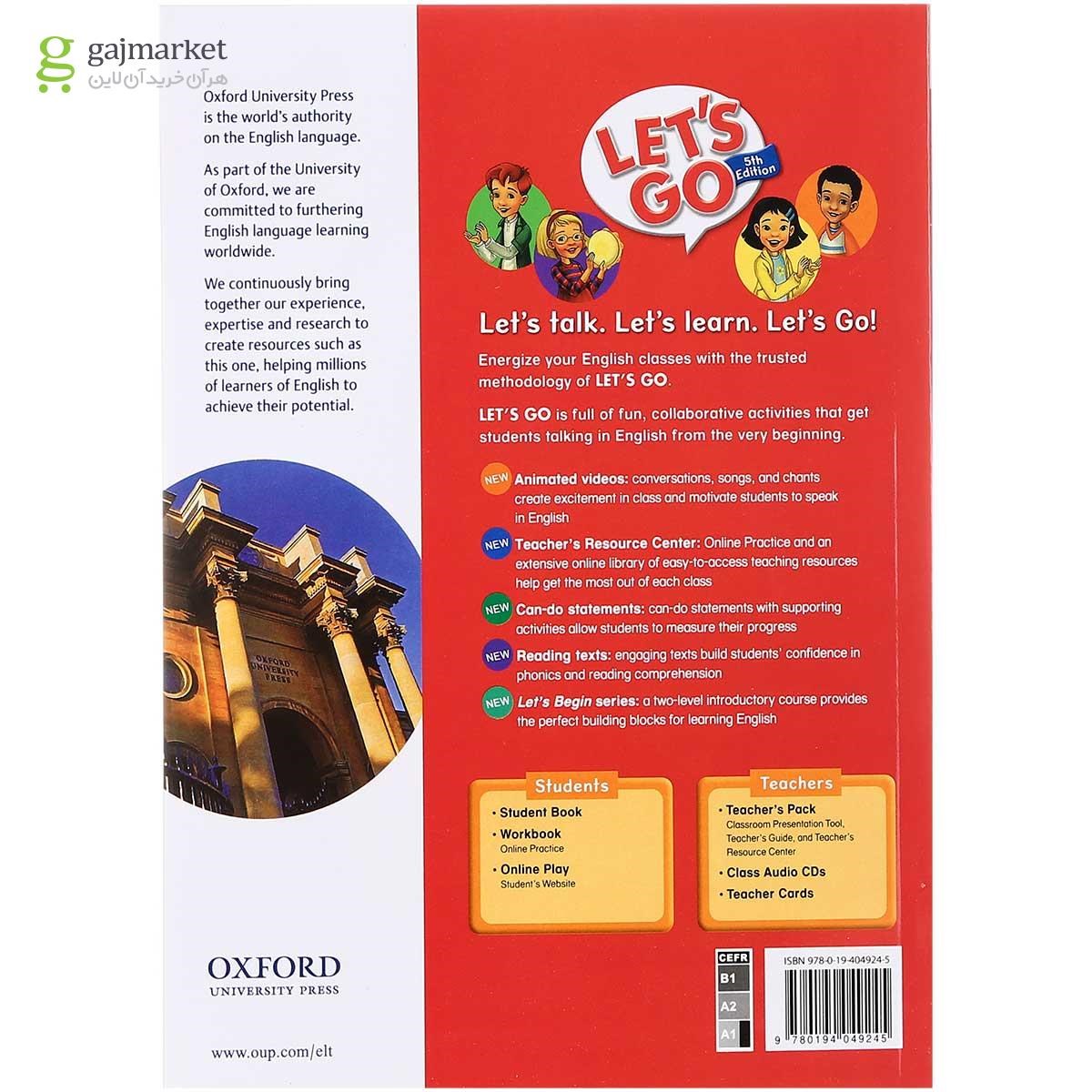 تصویر از Let's Go 1 Fifth Edition Student Book