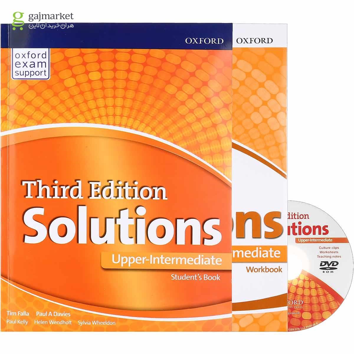 تصویر از Solutions Upper-Intermediate Third Edition Student's Book +Workbook