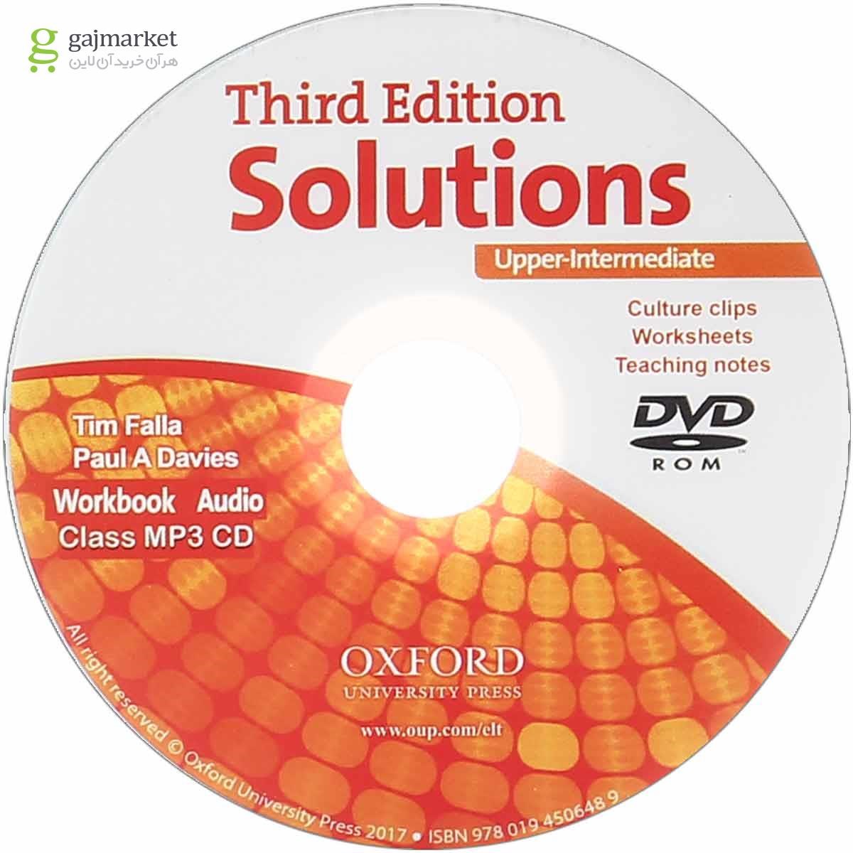 تصویر از Solutions Upper-Intermediate Third Edition Student's Book +Workbook