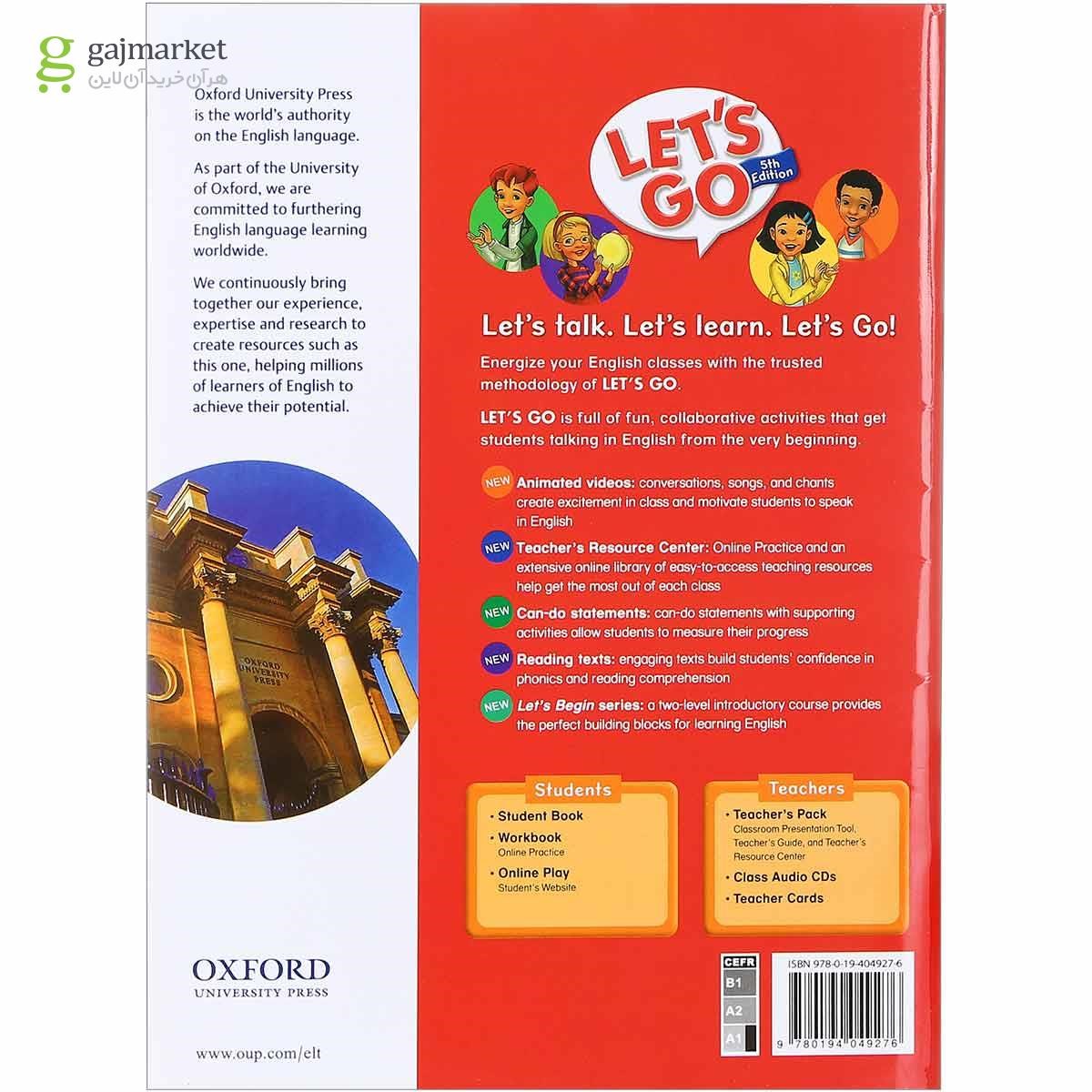 تصویر از Lets Go 1 Fifth Edition Workbook