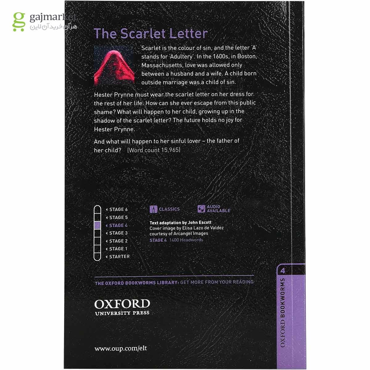 تصویر از The Scarlet Letter Oxford Bookworms Stage 4