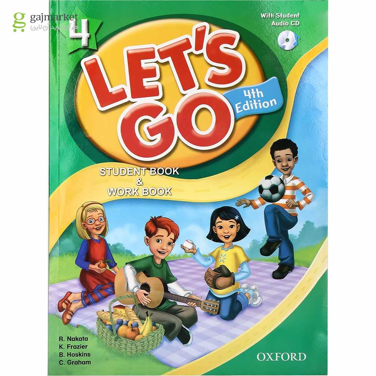 تصویر از Let's Go 4 Fourth Edition Student Book + Workbook