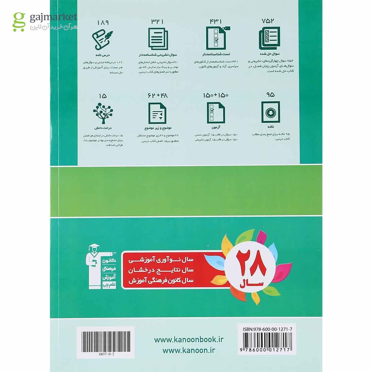 تصویر از کتاب علوم هشتم سری کتاب های آموزش انتشارات کانون فرهنگی آموزش