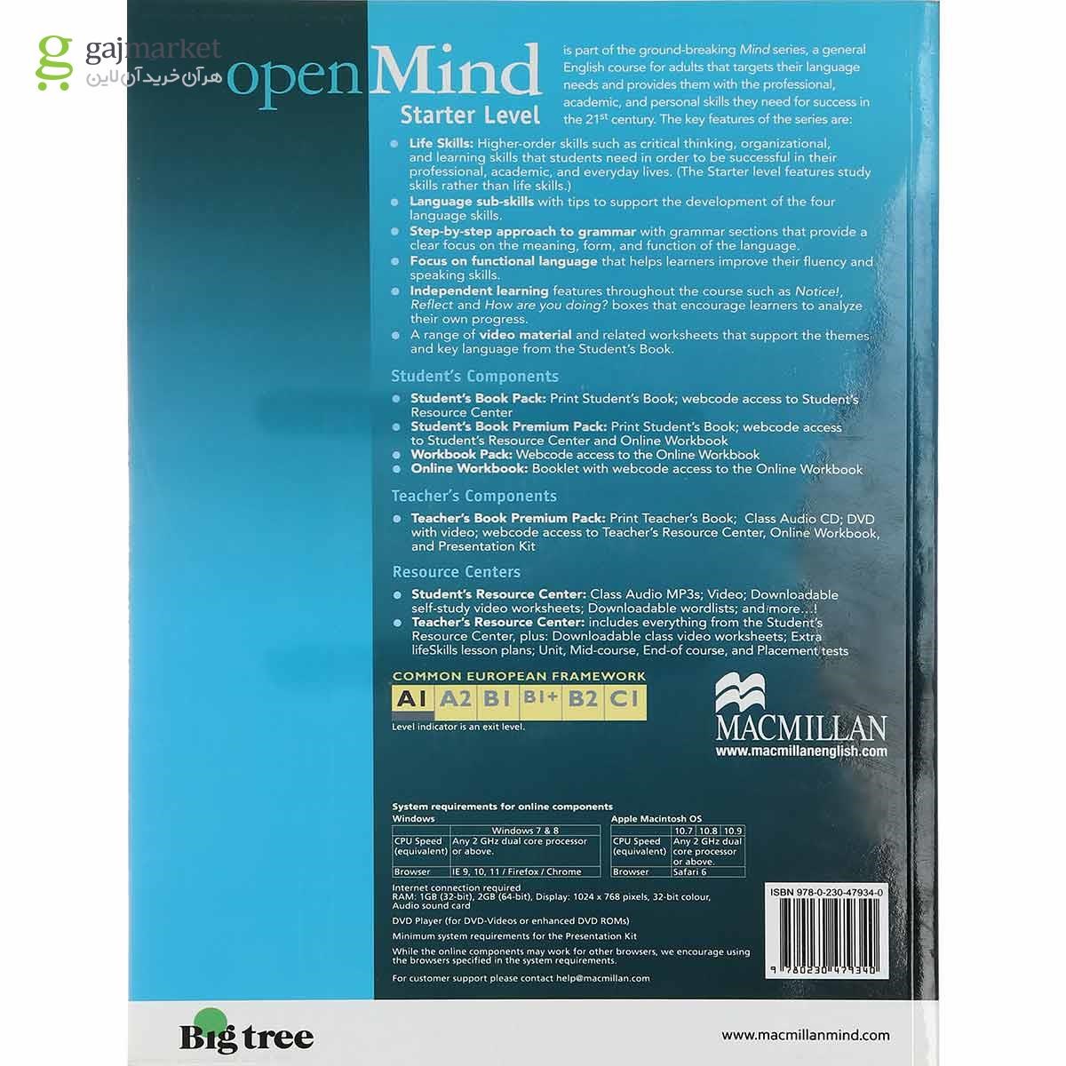 تصویر از Open Mind Starter Second Edition Student Pack