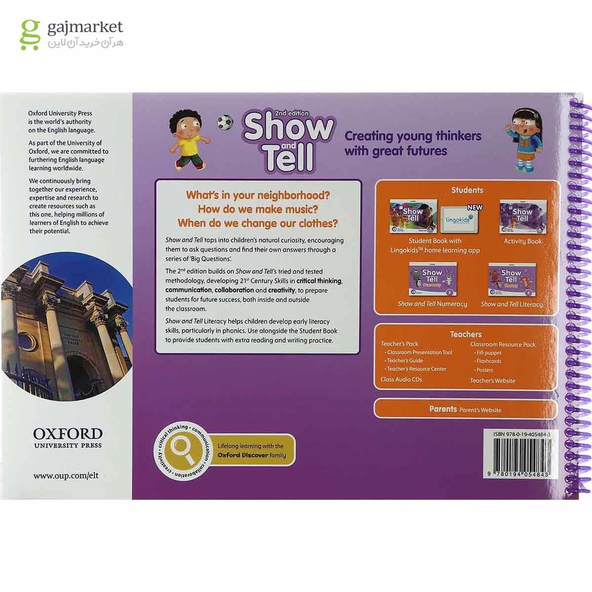تصویر از کتاب Show and Tell 3 Second Edition Student Pack