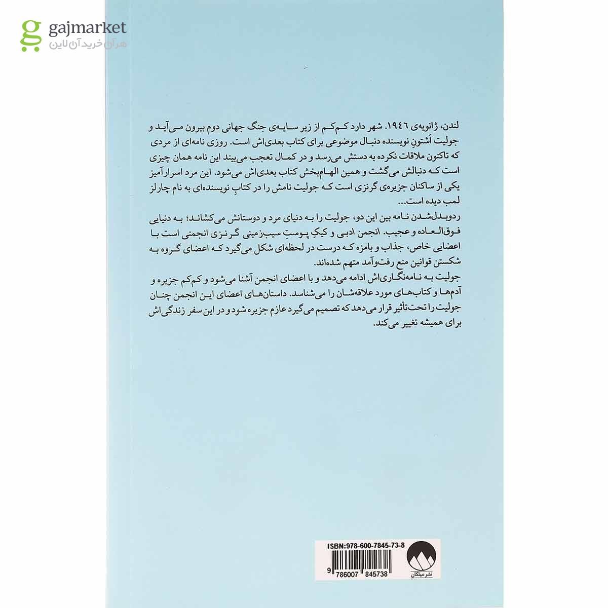 تصویر از کتاب انجمن ادبی و کیک پوست سیب زمینی گرنزی