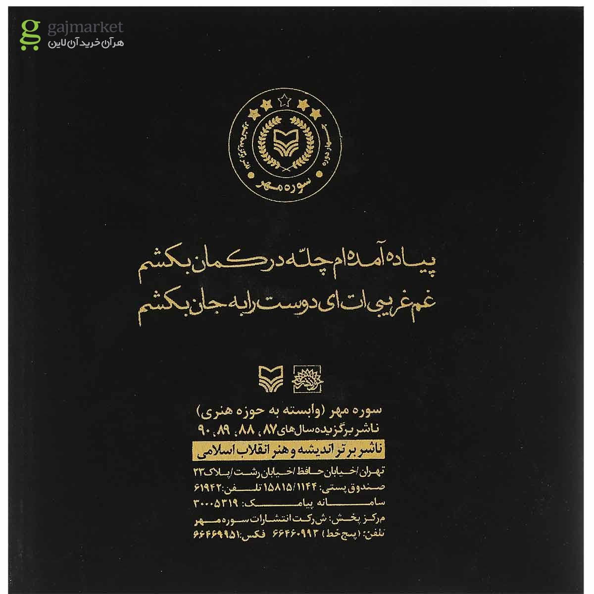 تصویر از کتاب پیاده آمده ام