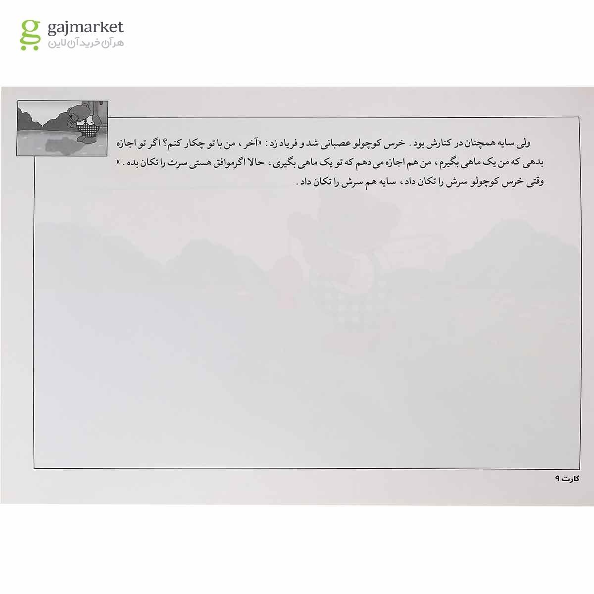 تصویر از کارت کتاب سایه خرس