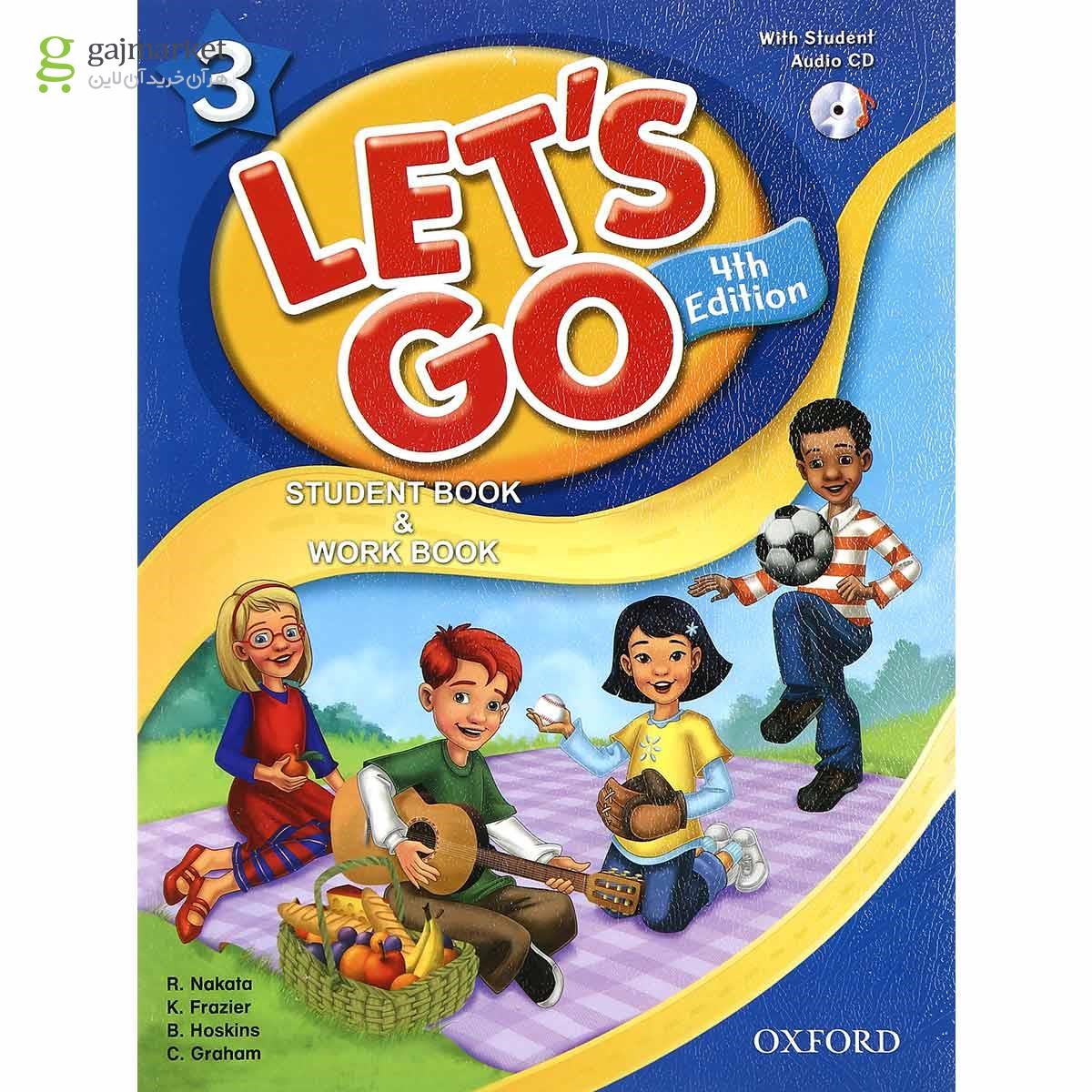 تصویر از Let's Go 3 Fourth Edition Student Book + Workbook
