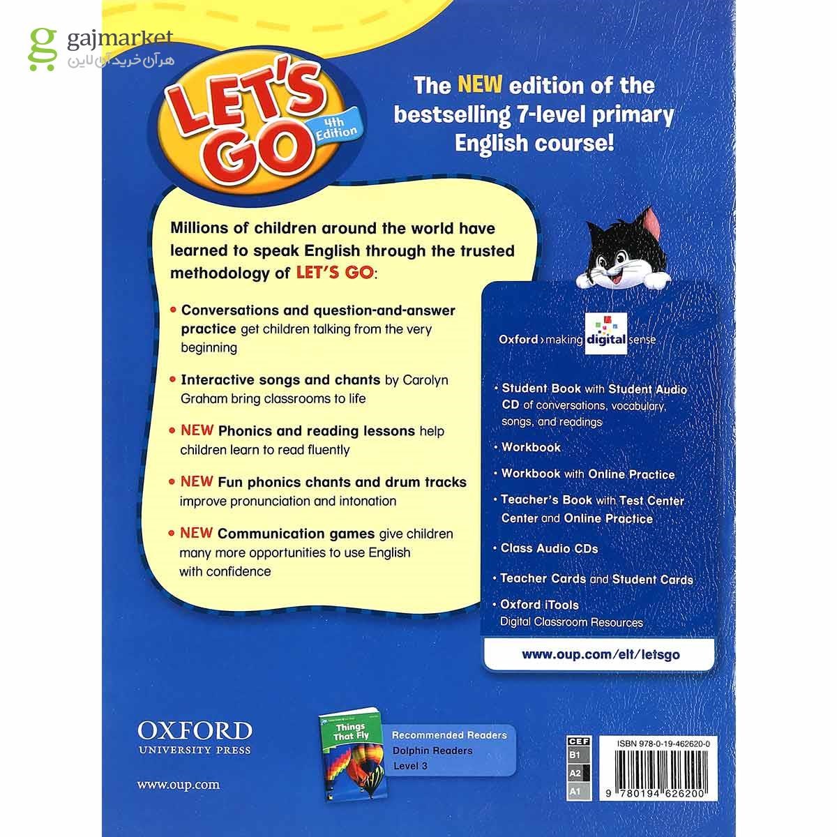 تصویر از Let's Go 3 Fourth Edition Student Book + Workbook