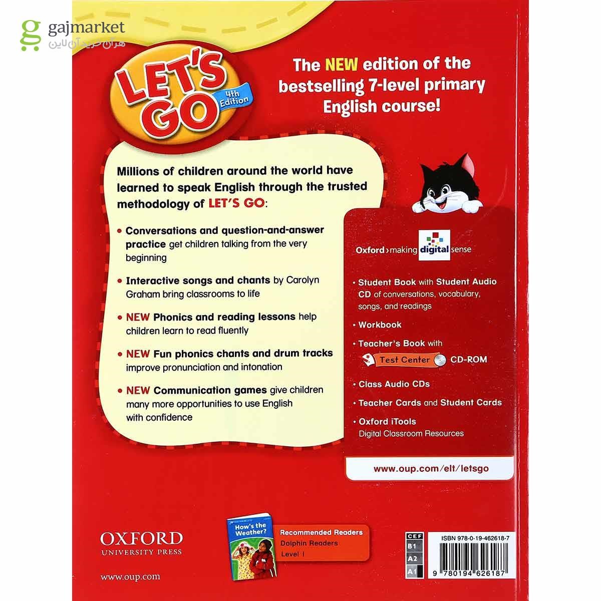 تصویر از Let's Go 1 Fourth Edition Student Book + Workbook