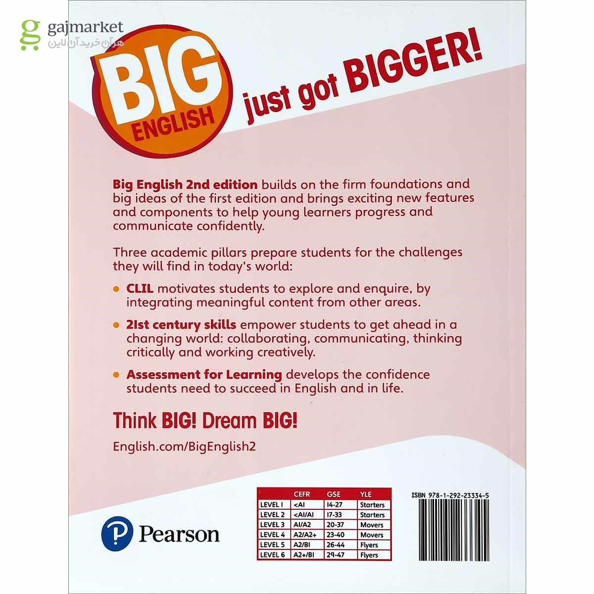 تصویر از Big English 5 Second Edition Student's Book + Workbook