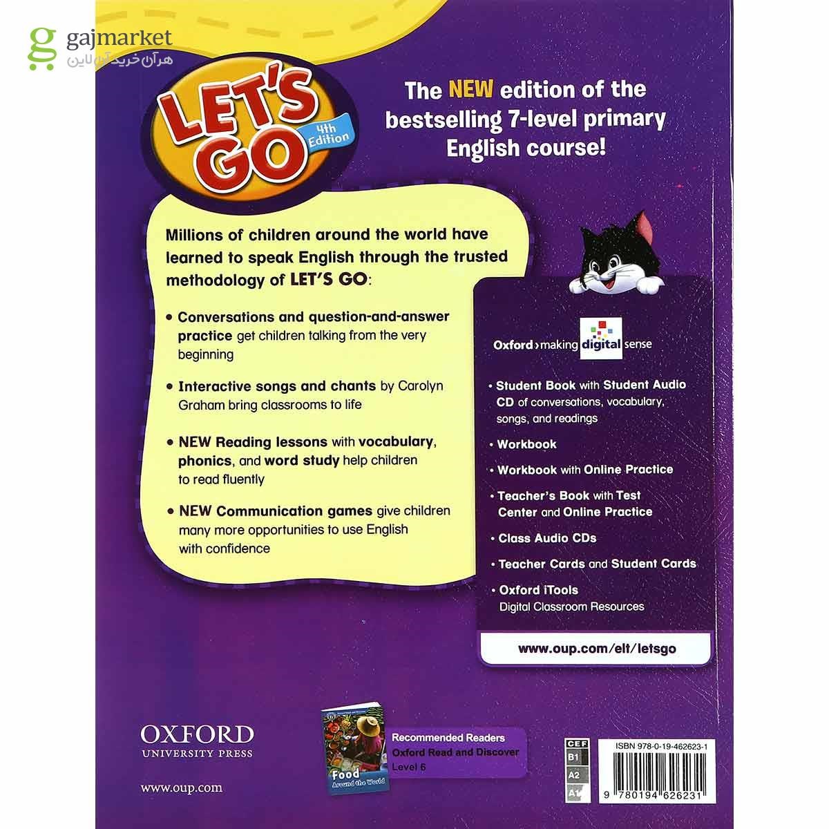 تصویر از Let's Go 6 Fourth Edition Student Book + Workbook