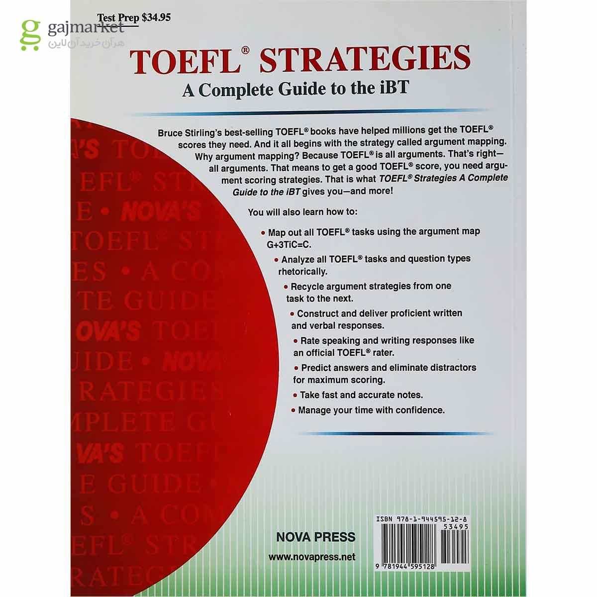 تصویر از کتاب TOEFL Strategies 