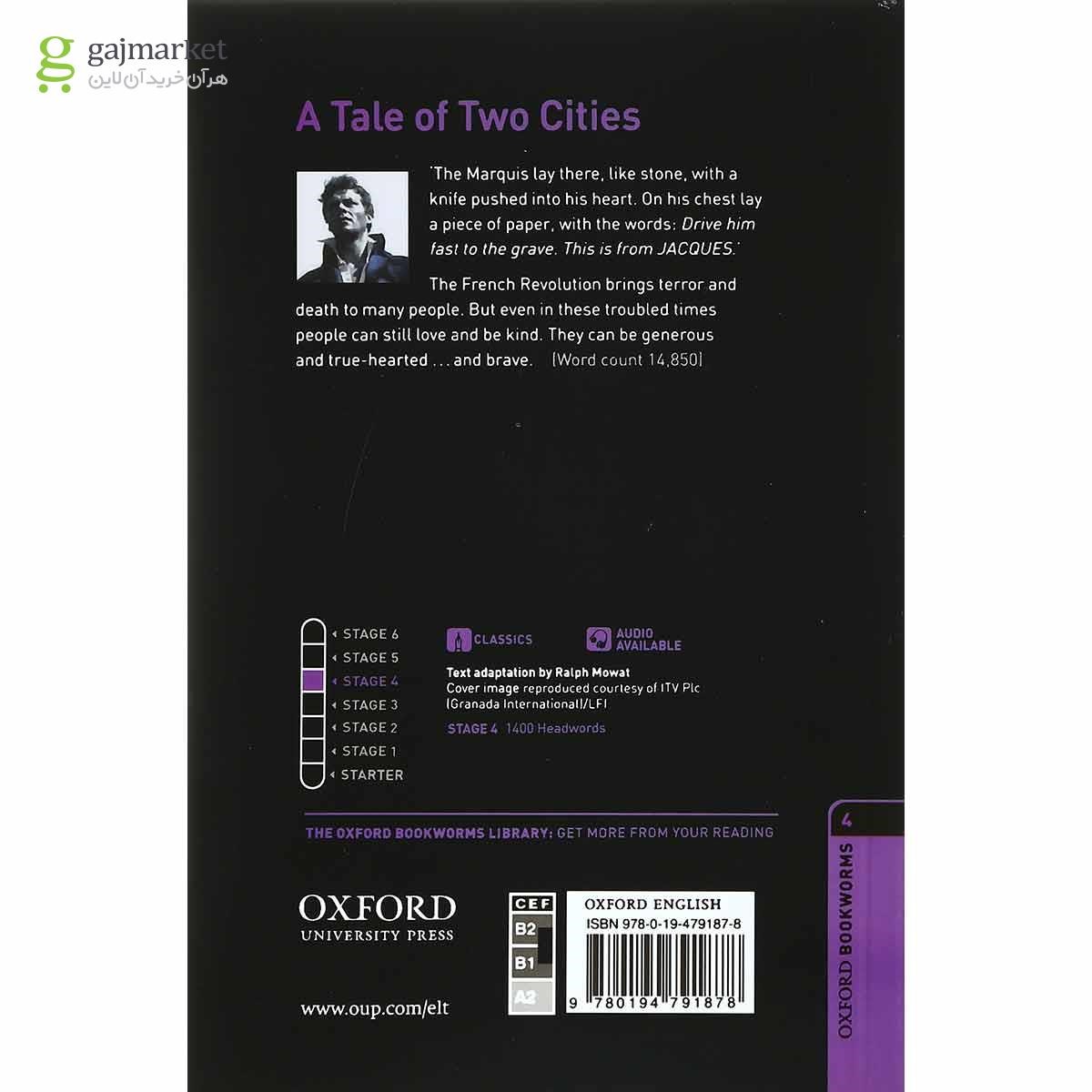 تصویر از A Tale of Two Cities Oxford Bookworms Stage 4