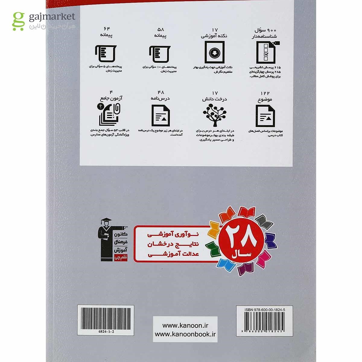 تصویر از کتاب کار فارسی هشتم جلد 1 انتشارات کانون فرهنگی آموزش