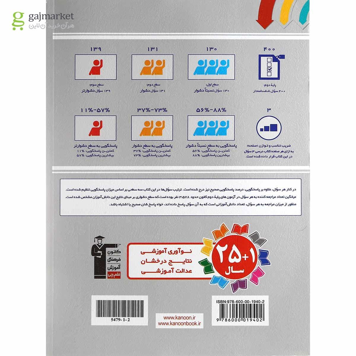 تصویر از کتاب سه سطحی علوم دوم انتشارات کانون فرهنگی آموزش