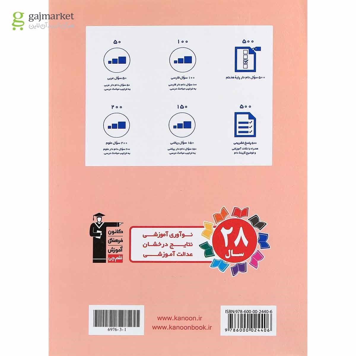 تصویر از کتاب اشتباهات متداول هفتم انتشارات کانون فرهنگی آموزش