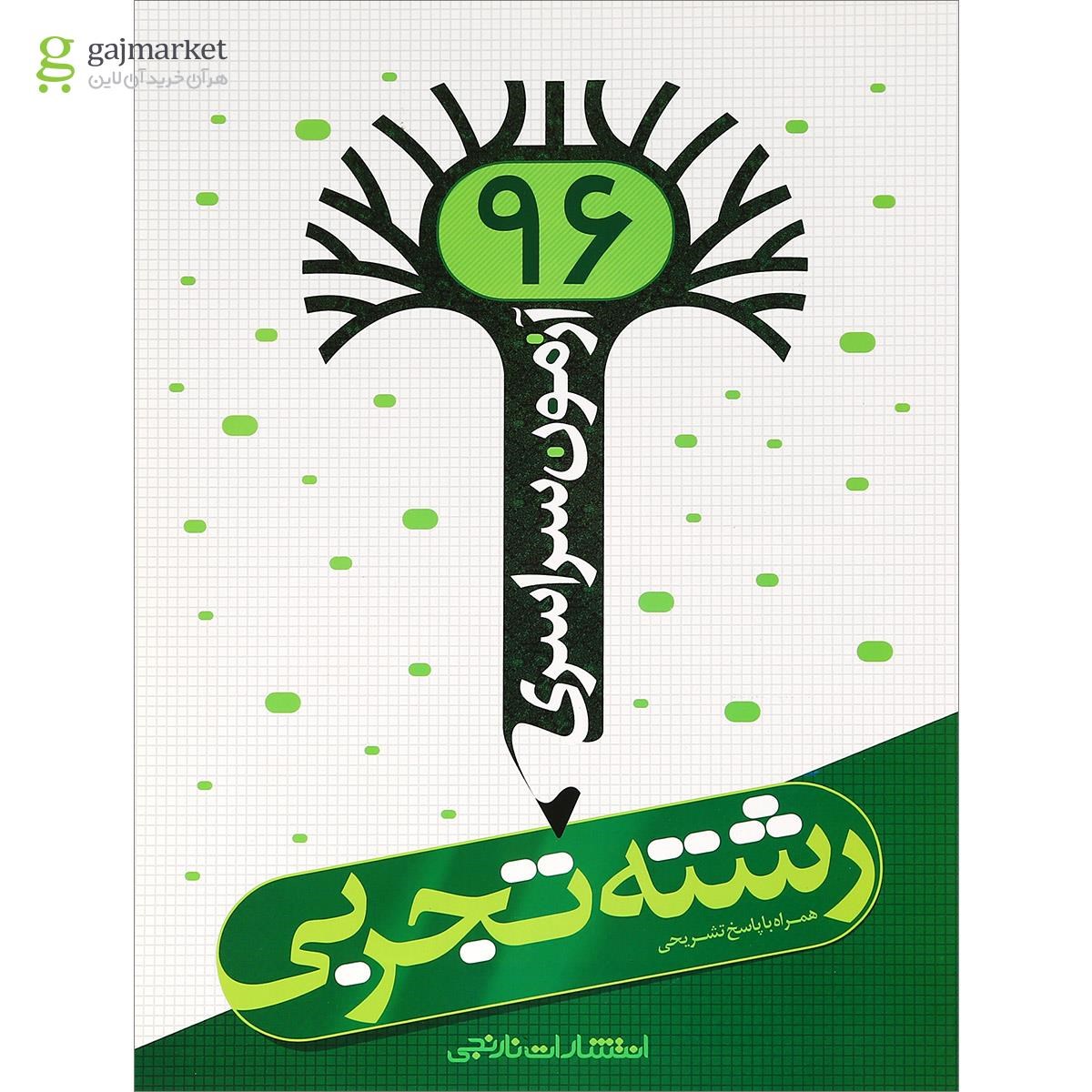 تصویر از کتاب آزمون سراسری 96 رشته تجربی انتشارات نارنجی