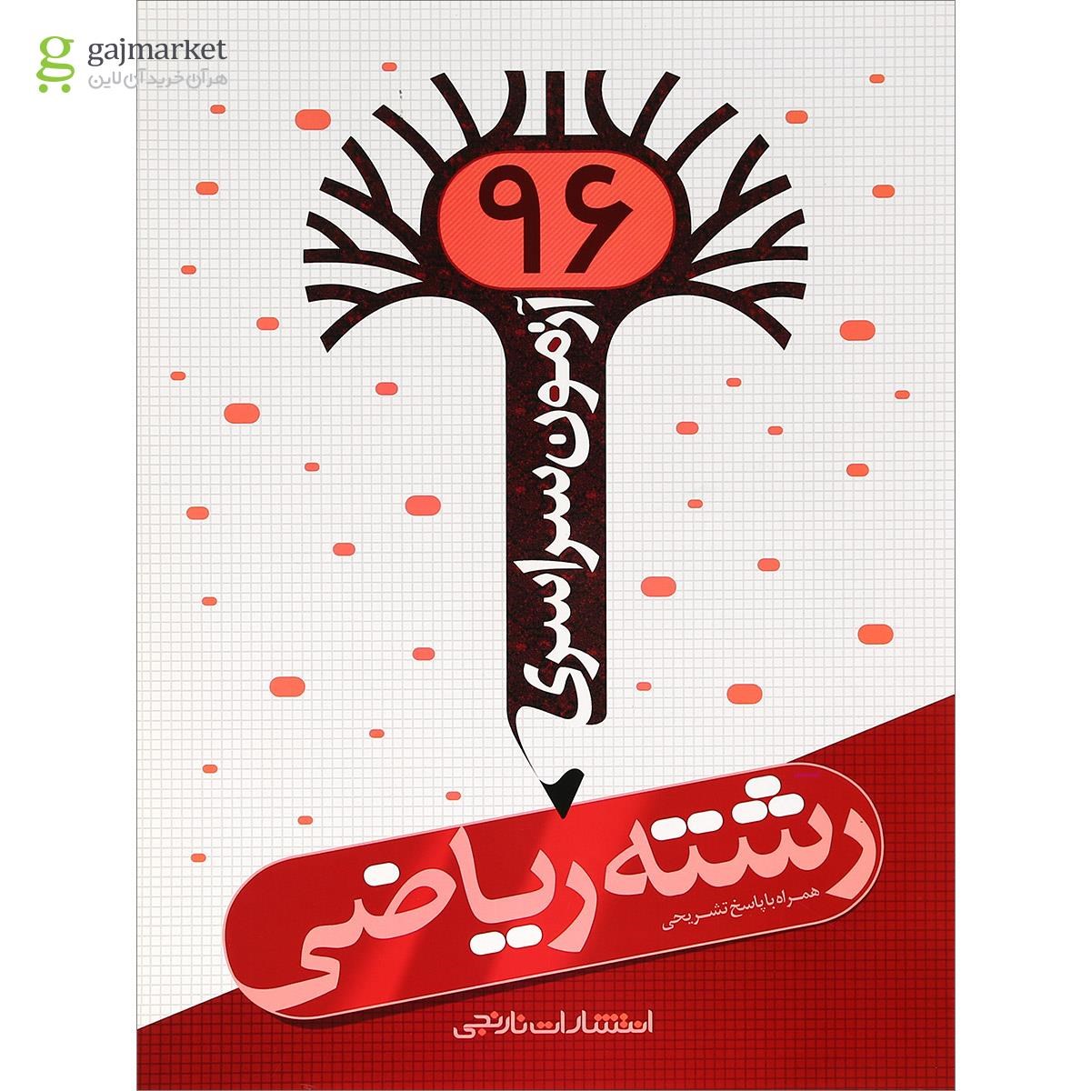 تصویر از کتاب آزمون سراسری 96 رشته ریاضی انتشارات نارنجی