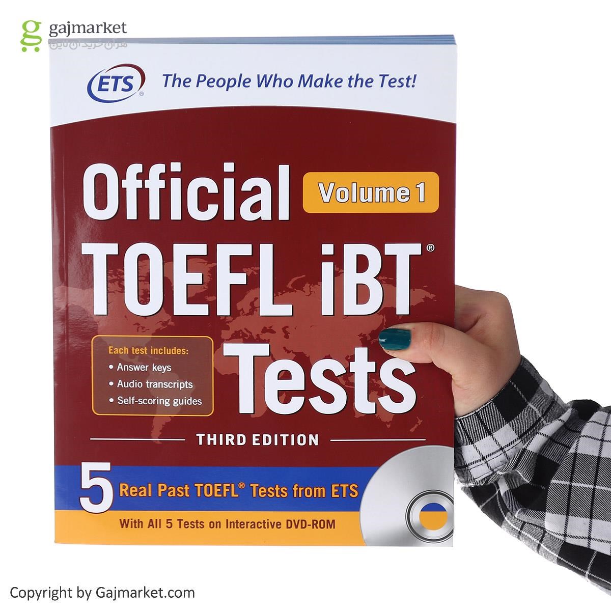 تصویر از Official TOEFL iBT Tests Third Edition Volume 1
