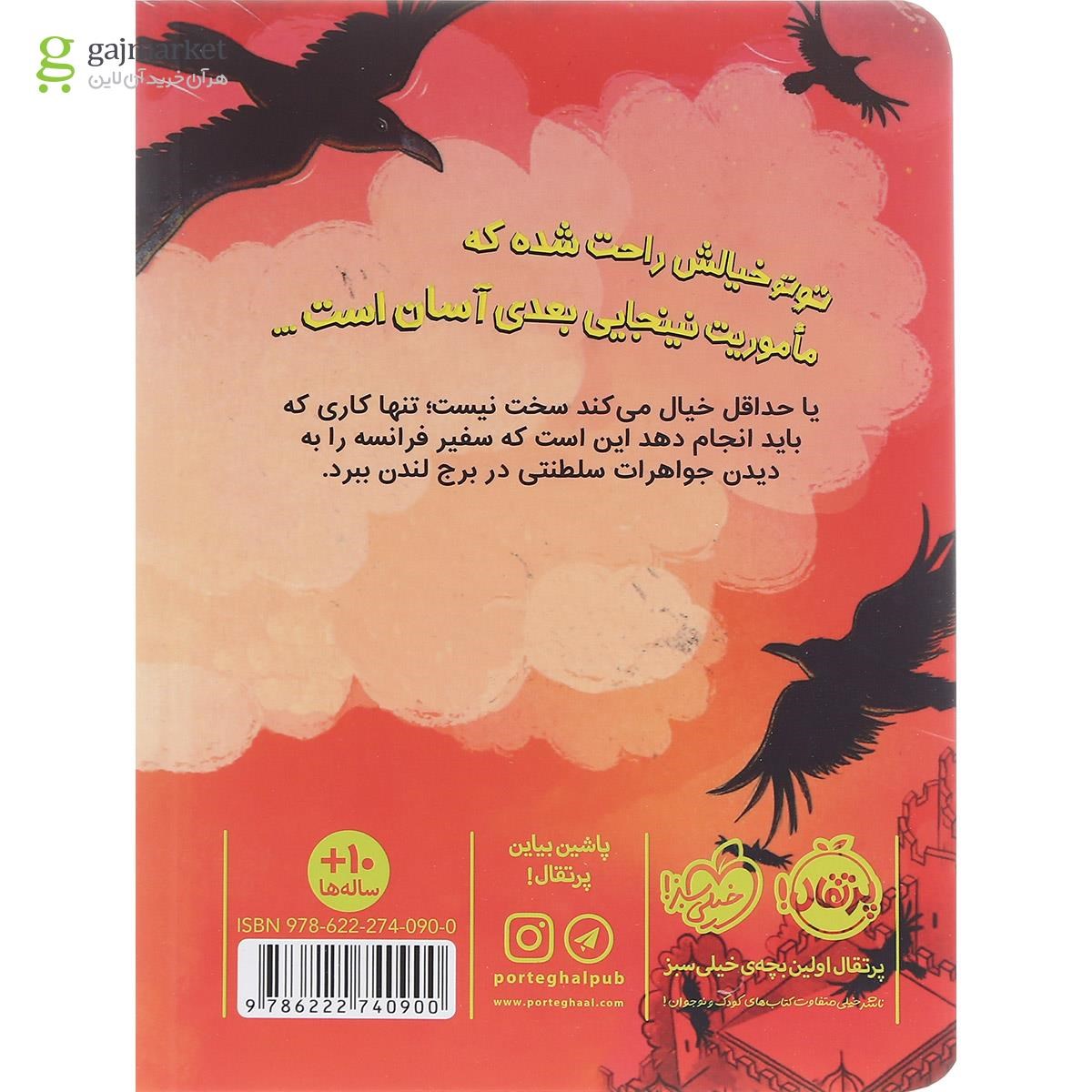 تصویر از کتاب دزد قلاده یاقوت مجموعه گربه نینجا جلد 4